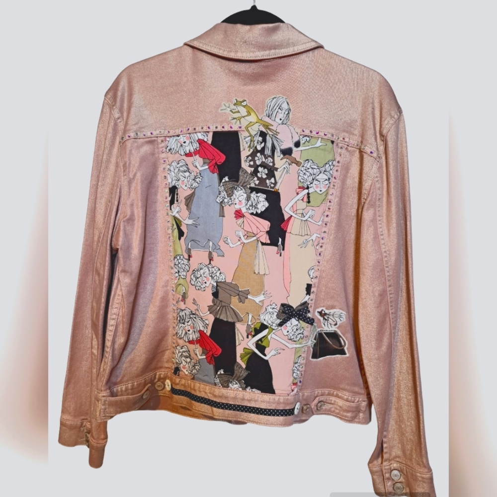 New, One of a Kind, embellished jacket